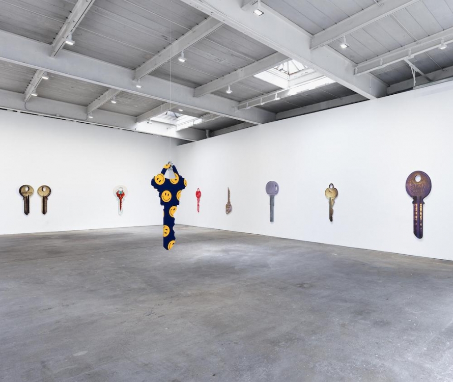 Nate Lowman David Zwirner 