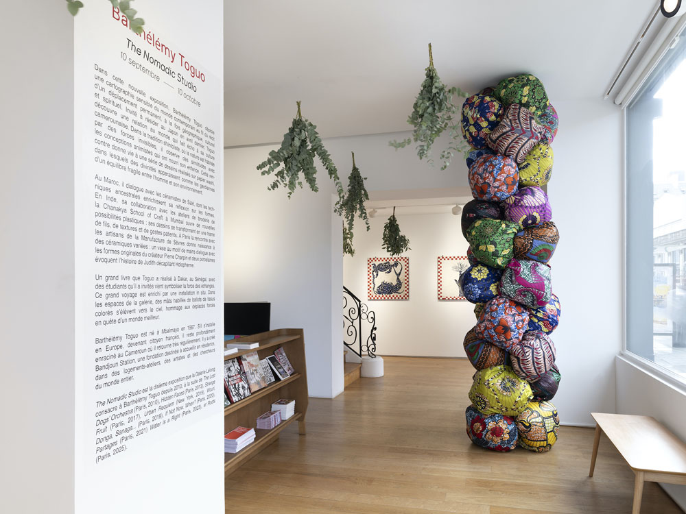 Barthélémy Toguo Galerie Lelong 