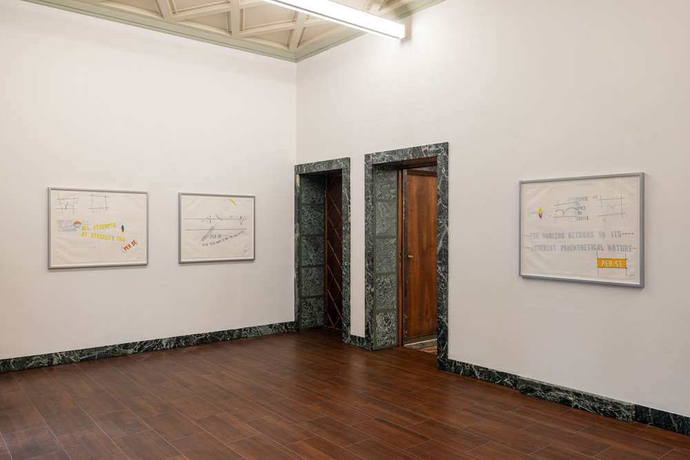 Lawrence Weiner MASSIMODECARLO 