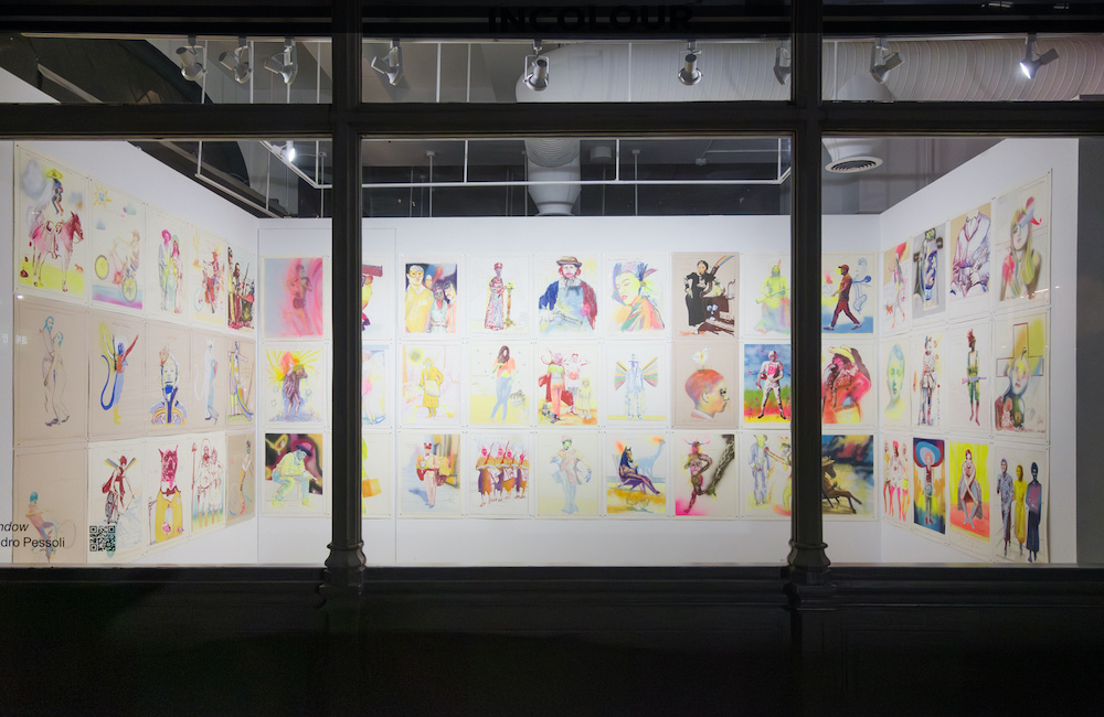 Alessandro Pessoli Anton Kern Gallery 
