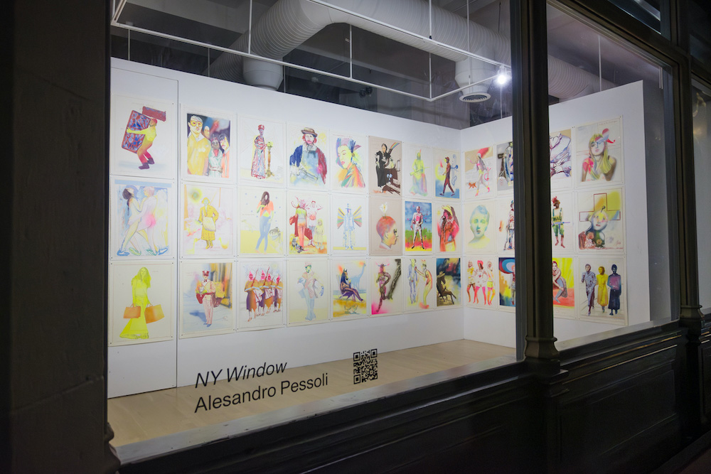 Alessandro Pessoli Anton Kern Gallery 