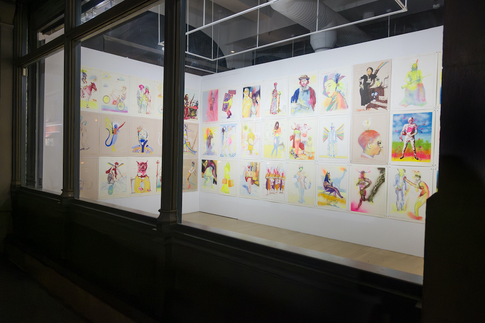 Alessandro Pessoli Anton Kern Gallery 