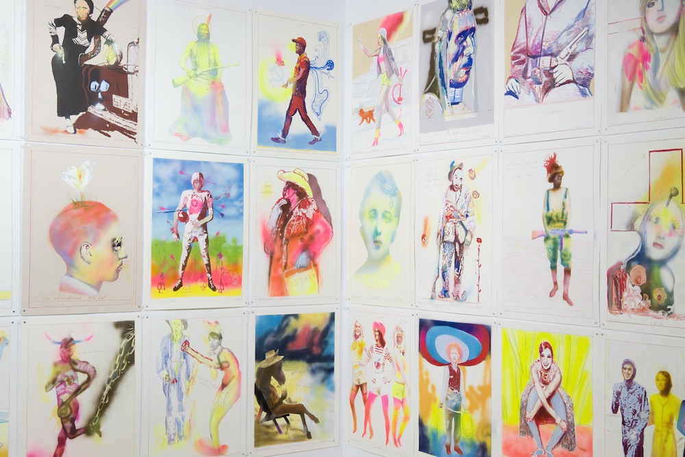 Alessandro Pessoli Anton Kern Gallery 