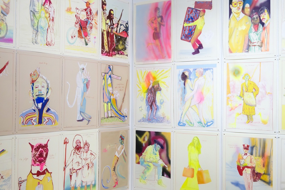 Alessandro Pessoli Anton Kern Gallery 
