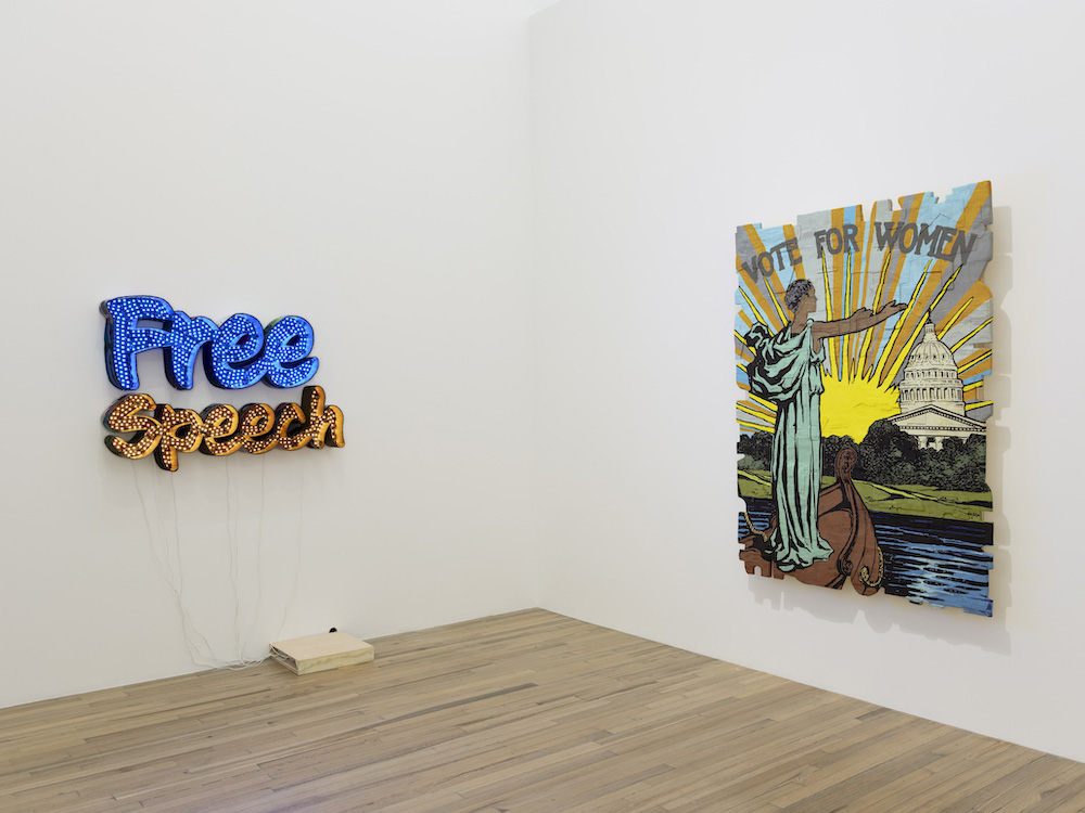 Andrea Bowers Andrew Kreps Gallery 