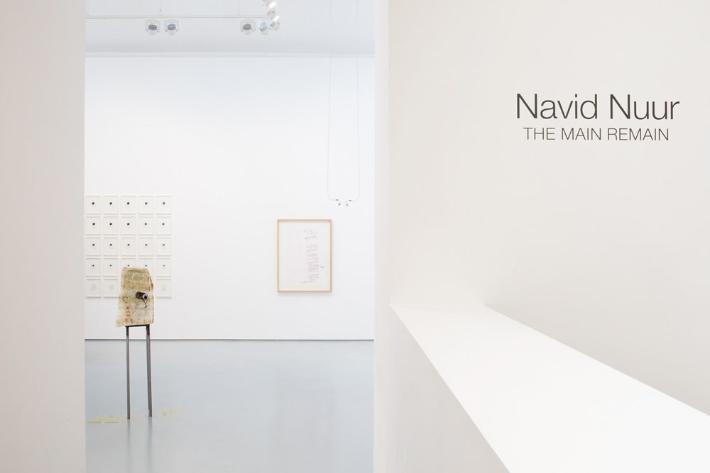 Navid Nuur Galerie Max Hetzler 