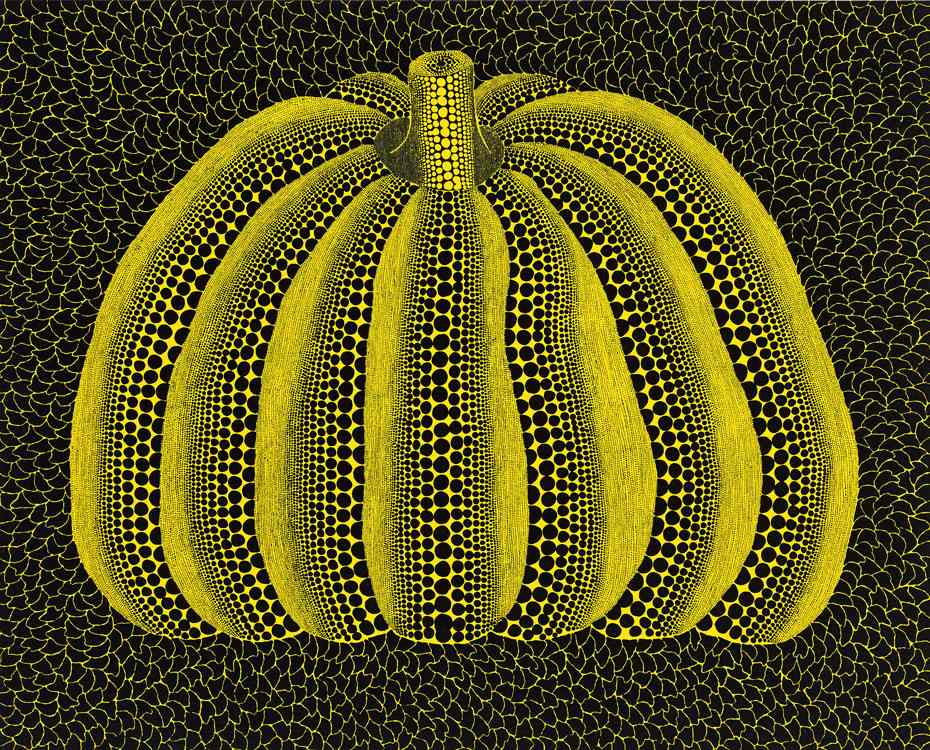 Yayoi Kusama, I Carry on Living with the Pumpkins, 2021