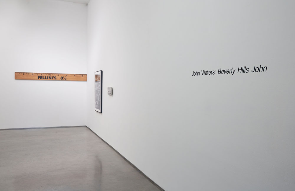 John Waters Marianne Boesky Gallery 