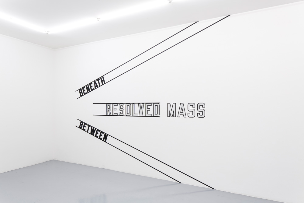 Lawrence Weiner Mai 36 Galerie 