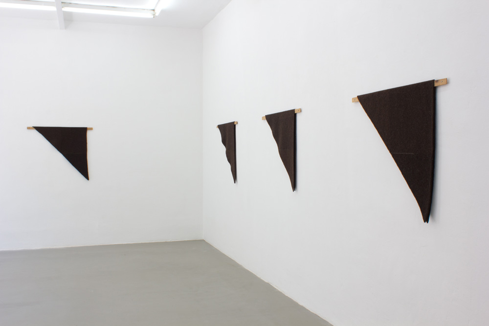 Helen Mirra Meyer Riegger Waulked triangles