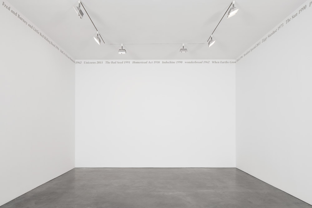 Felix Gonzalez-Torres Andrea Rosen Gallery (closed) 
