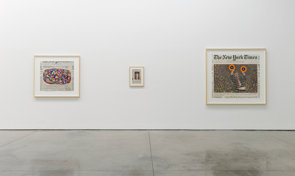 Fred Tomaselli White Cube 