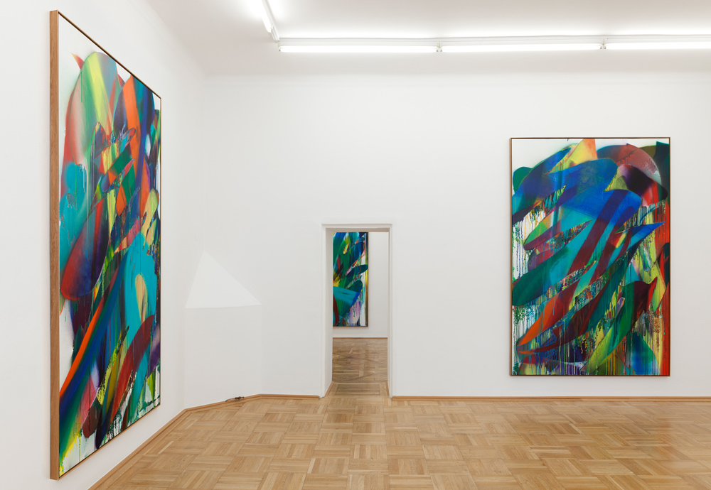 Katharina Grosse Galerie nächst St. Stephan Rosemarie Schwarzwälder 
