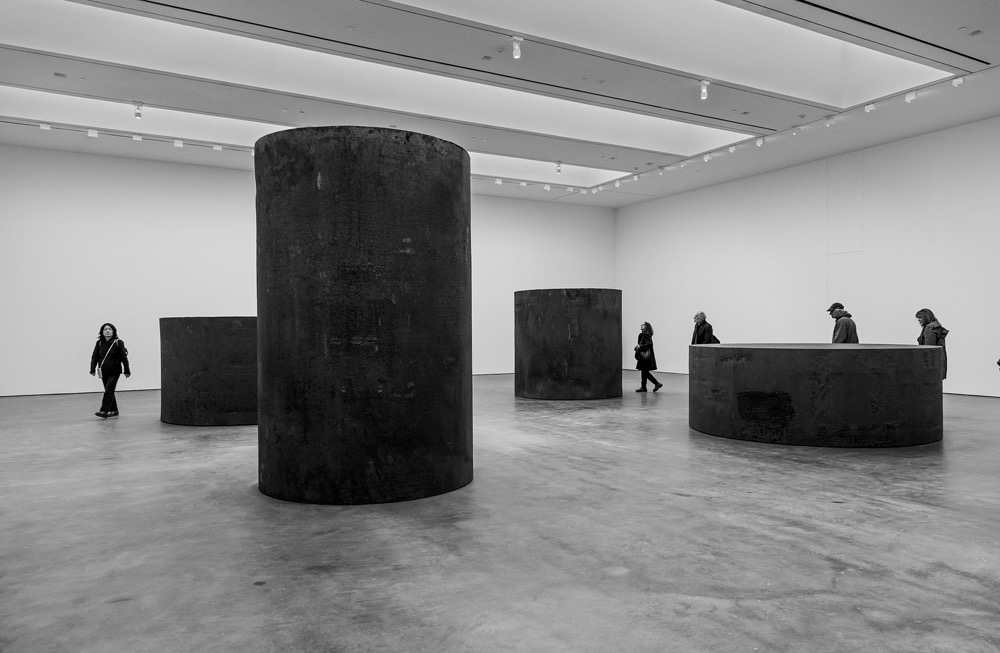 Richard Serra David Zwirner Four Rounds: Equal Weight, Unequal Measure