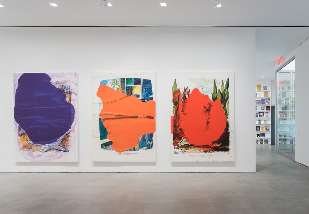 New York — Richard Prince: “Ripple Paintings” at Gladstone Gallery