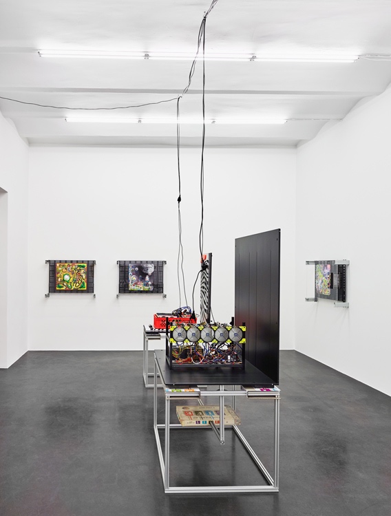 Simon Denny Galerie Buchholz 