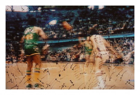 Howardena Pindell, Video Drawings: Basketball, 1975 , Matthew Marks Gallery