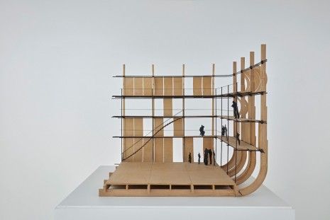 Renzo Piano Building Workshop Architects, Portion of the Building - Presentation Model (Scale 1:20), 1996 , Galerie Thaddaeus Ropac