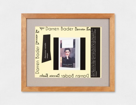 Darren Bader, dimensions variable, , Galleria Franco Noero