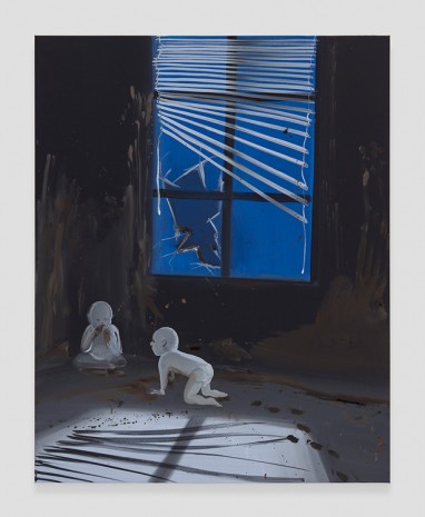 Tala Madani, Shit Mom (Broken Window), 2019 , David Kordansky Gallery