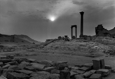 Don McCullin, The temple of flags, Palmyra, Syria, c.2006-09 , Howard Greenberg Gallery