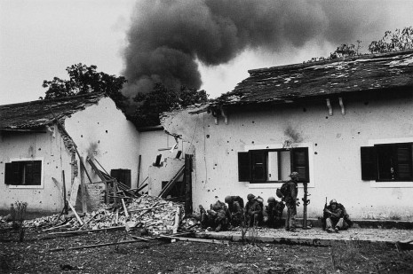 Don McCullin, Damaged schoolhouse, Tet offensive, Hue, Vietnam, 1968 , Howard Greenberg Gallery