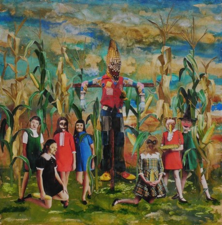 Marnie Weber, The Corn Ritual, 2019, Simon Lee Gallery