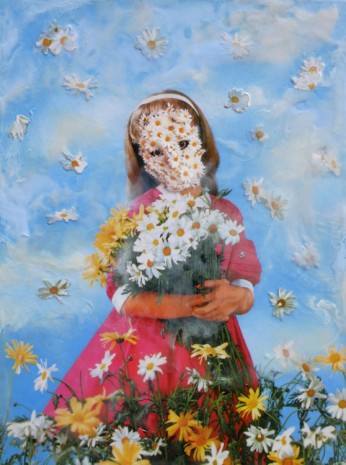 Marnie Weber, Gathering Daisies on a Misty Day, 2019  , Simon Lee Gallery