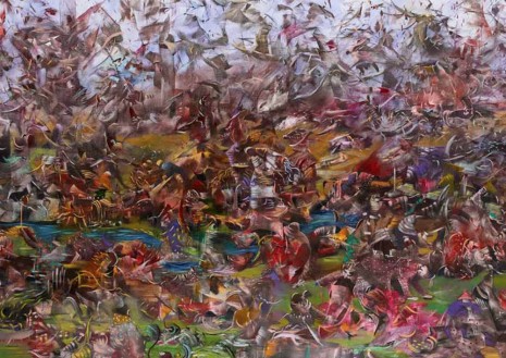 Ali Banisadr, It's in the Air, 2012, Galerie Thaddaeus Ropac