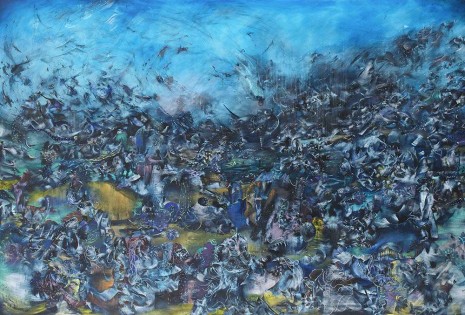 Ali Banisadr, We Haven ́t Landed on Earth yet, 2012, Galerie Thaddaeus Ropac