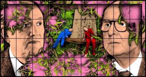 Gilbert & George, ON THE BENCH, 2019 , Sprüth Magers
