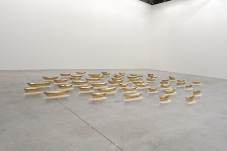 Wolfgang Laib, Passageway. Inside - Downside, 2011-12, Galerie Thaddaeus Ropac