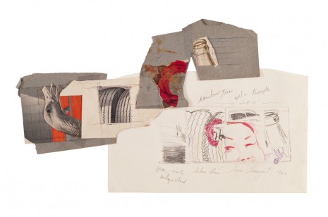 James Rosenquist, Sources and Preparatory Study for Silver Skies, 1962 , Galerie Thaddaeus Ropac
