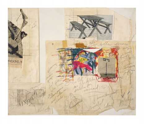 James Rosenquist, Sources and Sketches for Nomad, 1963 , Galerie Thaddaeus Ropac