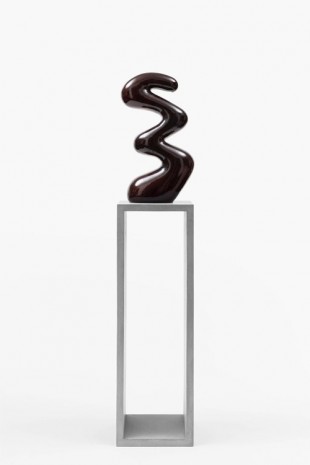 Claudia Comte, The Black Ceramic Evil Snake, 2019 , Gladstone Gallery