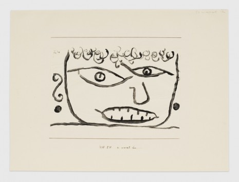 Paul Klee, es wurmt ihn (It Annoys Him), 1938, David Zwirner