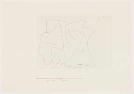 Paul Klee, Ingeborg, 1939, David Zwirner