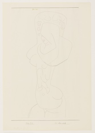 Paul Klee, Mutter und Kind (Mother and child), 1939, David Zwirner