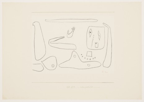 Paul Klee, neu gerichtet (Newly adjusted), 1939, David Zwirner
