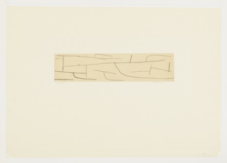 Paul Klee, Schleusen (Locks), 1938 , David Zwirner