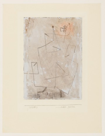 Paul Klee, sieht zurück (Looks back), 1939 , David Zwirner