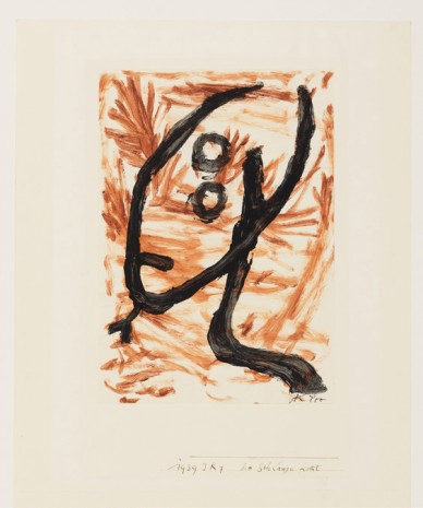 Paul Klee, die Schlange kommt (The snake comes), 1939 , David Zwirner