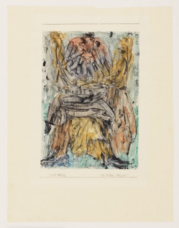 Paul Klee, wilder Mann (Wild man), 1939, David Zwirner