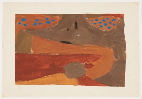 Paul Klee, Ereignis im Park (Event in the park), 1938 , David Zwirner