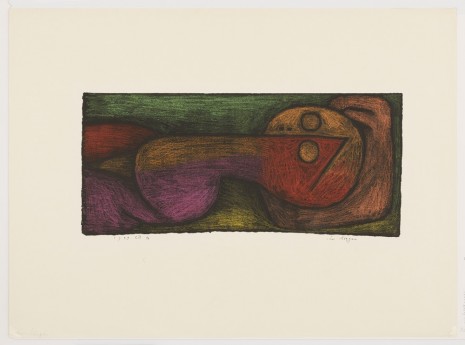 Paul Klee, im liegen (Lying down), 1939, David Zwirner