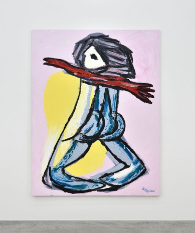 Karel Appel, Standing Nude, 2000 , Almine Rech