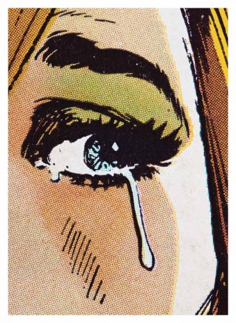 Anne Collier, Woman Crying (Comic) #7, 2019 , Galerie Neu