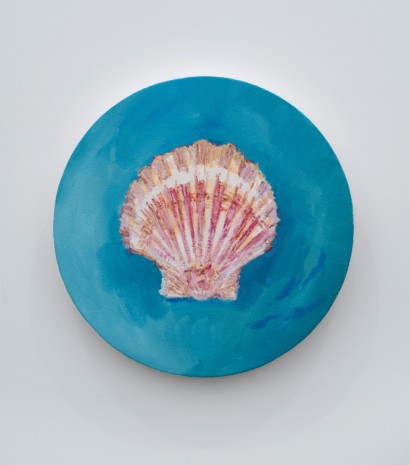 Karen Kilimnik, the scallop shell island at dusk, 2018 , 303 Gallery