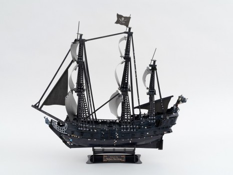 Karen Kilimnik, the fairy pirate ship - a bedazzled ship - Cubic Fun Puzzle, 2019 , 303 Gallery