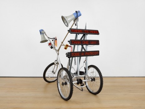 Marinella Senatore, Protest Bike, 2018 , Richard Saltoun Gallery